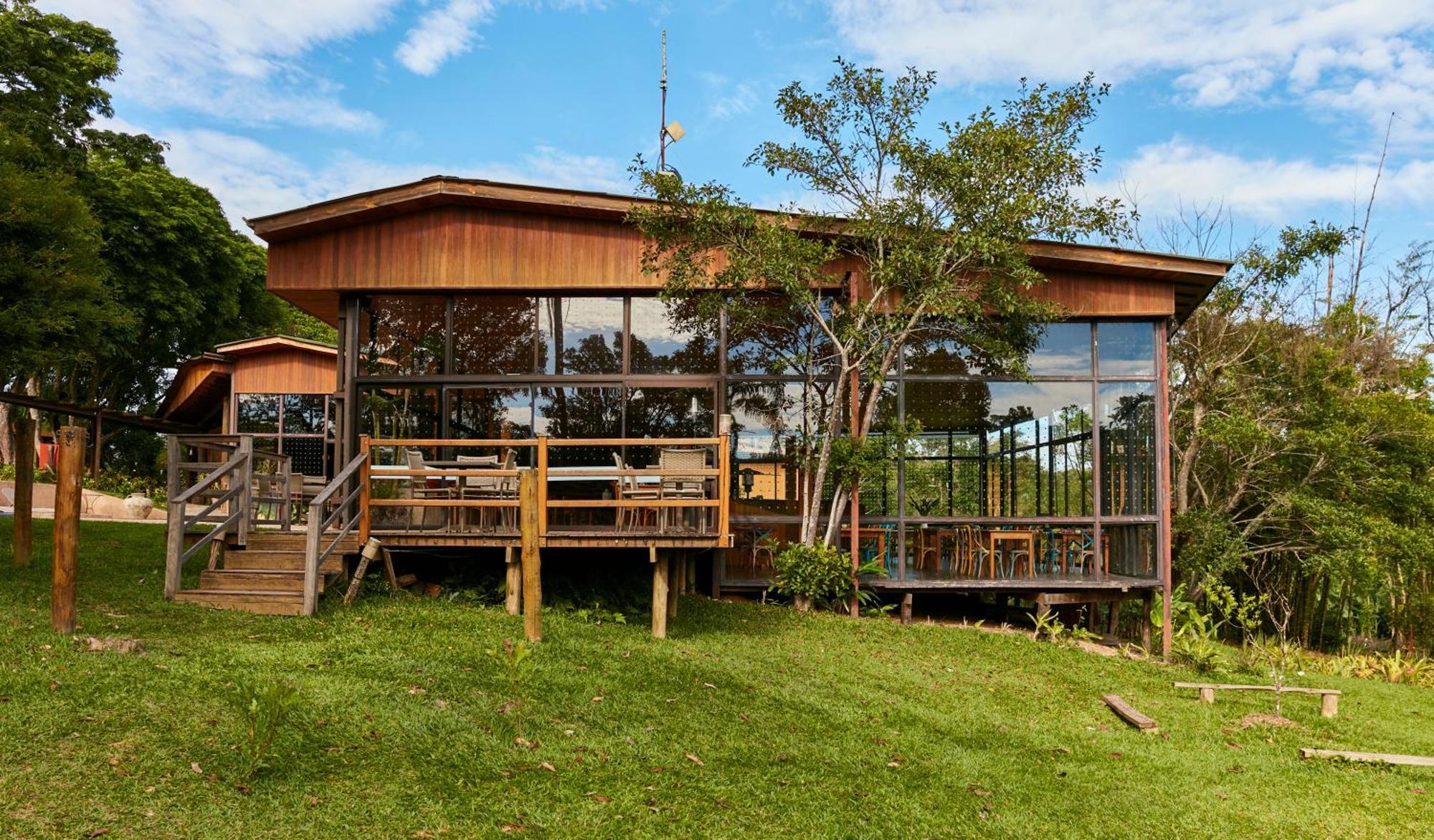 Hotel Fazenda Morros Verdes Ecolodge Ібіуна Екстер'єр фото